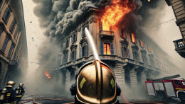 Torino in fiamme: paura e solidarietà alla Crocetta