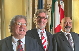Il Generale è Ulisse Falchieri. Con lui Girardi e Diane