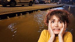 Acquedotto in tilt in Canavese: strade invase dall'acqua e calo di pressione idrica dai rubinetti