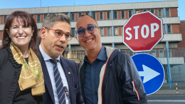 Ruffino, Bartoli e De Stefano 'in visita al carcere'