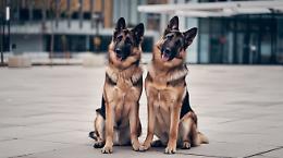 Due cani abbandonati nella piazza del paese: è caccia ai proprietari