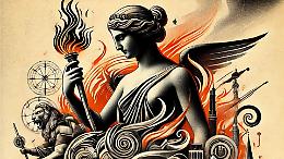 La fiamma di 'Vesta': tra creatività e accuse di nostalgie fasciste
