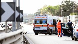 Incidente sul raccordo Torino-Pinerolo: auto fuori strada