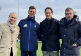 Juventus, Elkann alla Continassa: uniti verso la sfida col Manchester City

