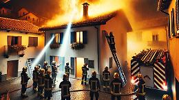 Fiamme infernali a due passi da casa: cos'è successo in via Pinto?