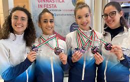 Le Egirls si confermano al top nella Winter edition di "Ginnastica in festa"