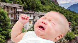 Piemonte in declino: ecco i Comuni "in estinzione" dove non si fanno più bambini