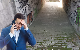 "Il sottopasso è pericoloso": proteste in frazione per le condizioni dell'attraversamento pedonale