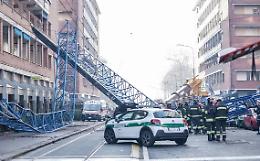 Crollo della gru a Torino: il Comune accetta un risarcimento di 55mila euro
