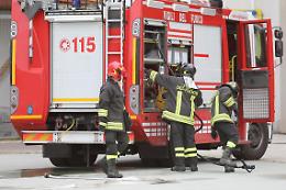 Incendio nella tavernetta: distruzione totale e danni incalcolabili