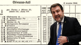 Ferrovia Chivasso-Asti: perché la Lega non chiede a Salvini di riattivare la linea?