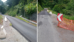 Strade franate e milioni di euro: prima e dopo
