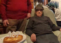 Erterio, l'Alpino più anziano d'Italia: ha compiuto 107 anni