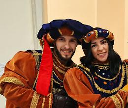 Marina e Cristian, Bela Pignatera e Primo Console dello storico Carnevale di Castellamonte