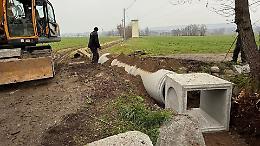 Agliè, intervento sulla viabilità rurale: maggiore sicurezza per i mezzi agricoli