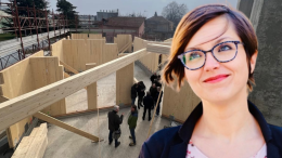Elena Piastra, sindaca con il casco, a caccia di cuoricini. Un cantiere al giorno leva le polemiche di torno?