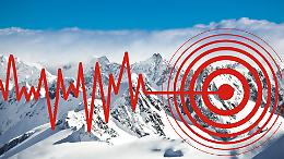 Terremoto al confine Italo-Francese: scosse sotto le Alpi