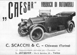L’uomo che portò l’automobile a Chivasso: la storia dimenticata di Cesare Scacchi