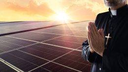 La luce della fede affidata al fotovoltaico
