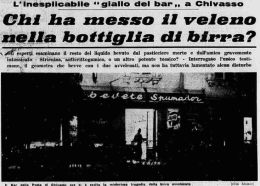 Chivasso, una partita a tarocchi finita con la stricnina nel bicchiere: la notte che travolse il &ldquo;Caff&egrave; della Posta&rdquo;
