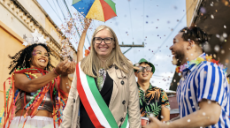 La giunta del Carnevale: tra una festa e una costinata, Durante dimentica i problemi del paese