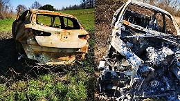 Misterioso ritrovamento di due Alfa Romeo bruciate nei pressi di Vallo Canavese