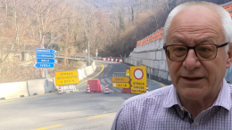Frana sulla provinciale 73, la strada resta chiusa. Giro d'Italia a rischio