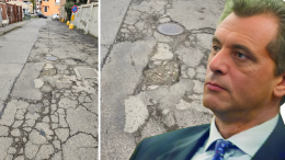 Strade a pezzi e "supercazzole": Nino Daniel rimbalza la colpa al Comune