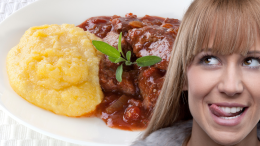Verolengo si inchina alla polenta: spezzatino da urlo e coda infinita in piazza