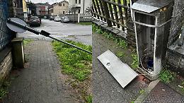 Vandali selvaggi: una notte di devastazione e rabbia