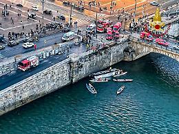 Autobus precipita da ponte Vittorio Emanuele I: l'autista è morto