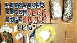 Torino: arrestato 22enne con oltre 4 kg di droga in casa