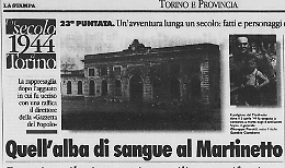 Acccadde oggi. 5 aprile 1944: la strage del Sacrario del Martinetto.