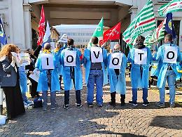 Protesta in corsia, i medici rispondono a Schael: «Il diritto al voto non si tocca»