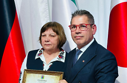Sergio Bartoli cittadino onorario in Ucraina, nel nome di chi non ha smesso di crederci