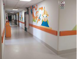 Regina Margherita, il sogno dei piccoli pazienti prende forma: nuovi arredi e pareti decorate nel reparto di Alta Intensità Chirurgica