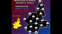 Maltempo Piemonte, allerta arancione e rischio alluvioni: ecco quanta pioggia cadrà nelle prossime 48 ore