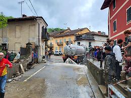 Monteu da Po sommersa dall’alluvione: raccolta fondi per ripartire