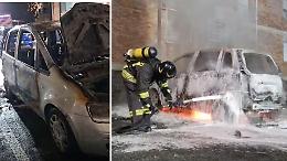 Automobile prende fuoco nella notte a Settimo Torinese. Cause in accertamento