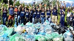 6 tonnellate di plastica rimosse in un solo giorno: anche Borgaro è scesa in campo per l'ambiente