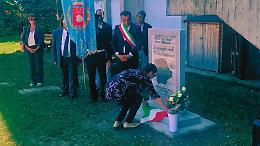 Montanaro celebra le Donne Costituenti: inaugurata una stele per ricordare chi ha scritto la storia della Repubblica (FOTO&VIDEO)
