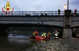 Dramma a Torino: scattano le ricerche nel fiume Stura per una persona dispersa