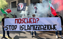 Sale la protesta contro la Moschea in Barriera di Milano a Torino