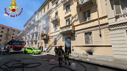 Incendio a Torino: paura in via Venasca, evacuato lo stabile