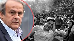 Heysel, 40 anni dopo: Platini rompe il silenzio tra dolore e memoria, “fa male pensare a quelle 39 persone che non tornarono più”