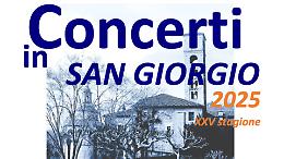Al via la 25ª stagione dei “Concerti in San Giorgio” con quattro appuntamenti tra giugno e settembre