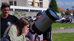 Sotto il cielo di Ciriè: gli studenti dell’Istituto D’Oria esplorano il Sole con gli Astrofili del GAEEB 