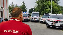 Volontari premiati e una nuova ambulanza: festa CRI dopo l'alluvione