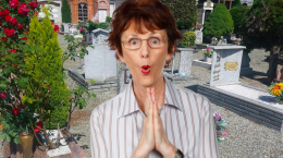 Un fosso otturato fa allagare il cimitero di Caselle