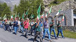 Gli Alpini della Settima Zona in festa al Pian della Mussa 